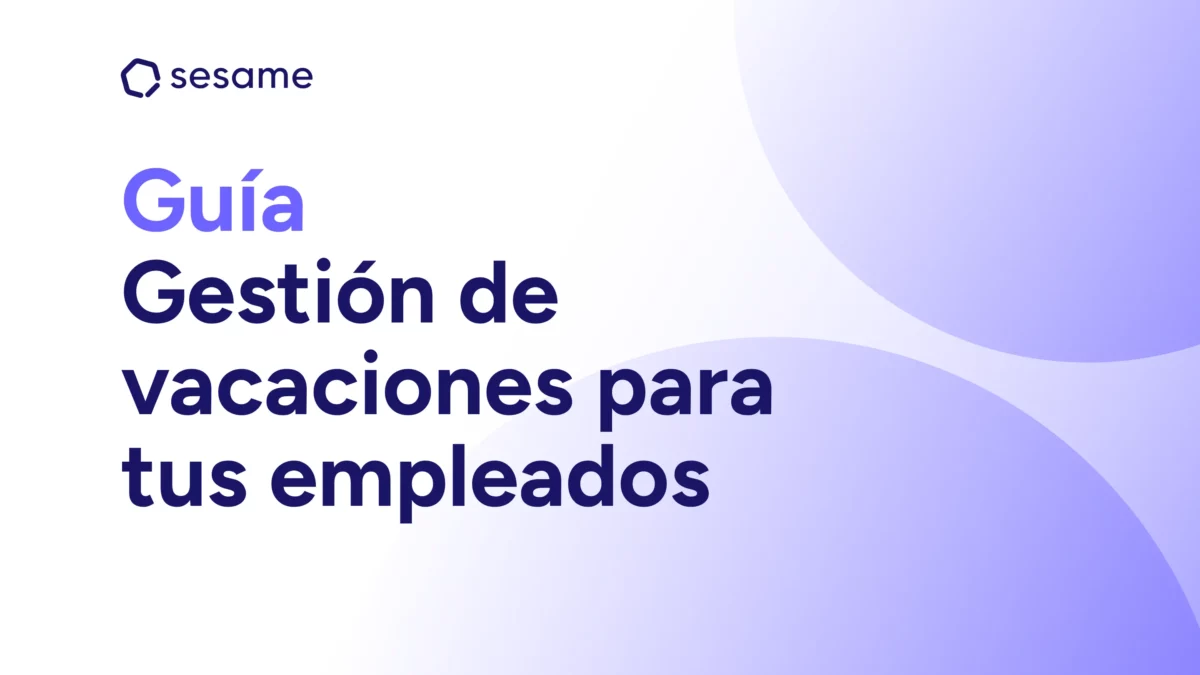 guia gestión de vacaciones