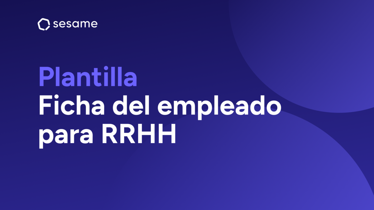 Plantilla ficha del empleado