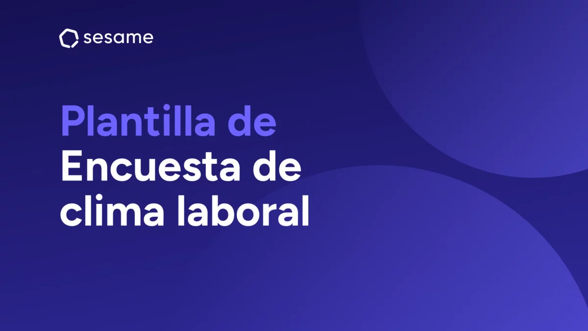 plantilla de encuestas de clima laboral
